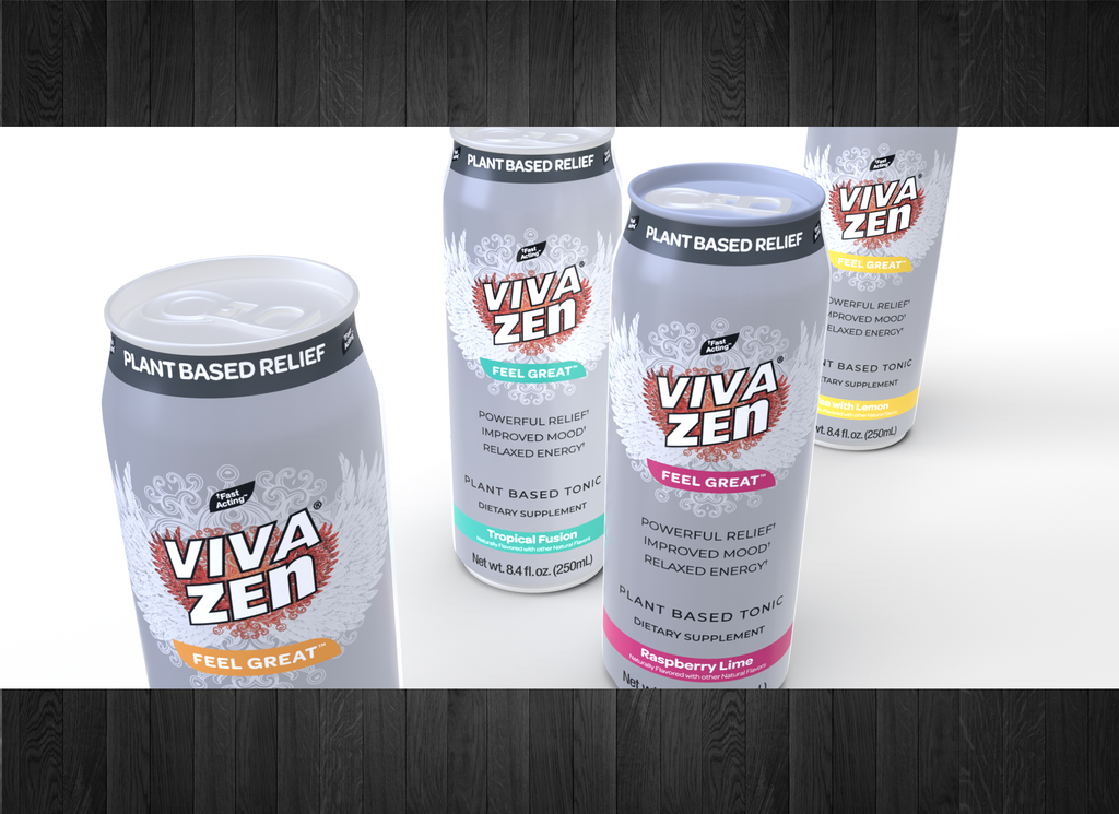 Vivazen - Packaging - Plant Based Tonics