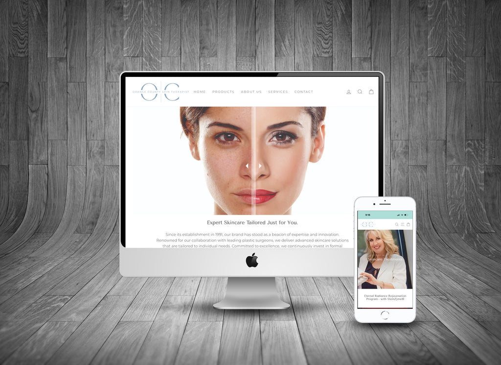 OC Skin Therapists Website