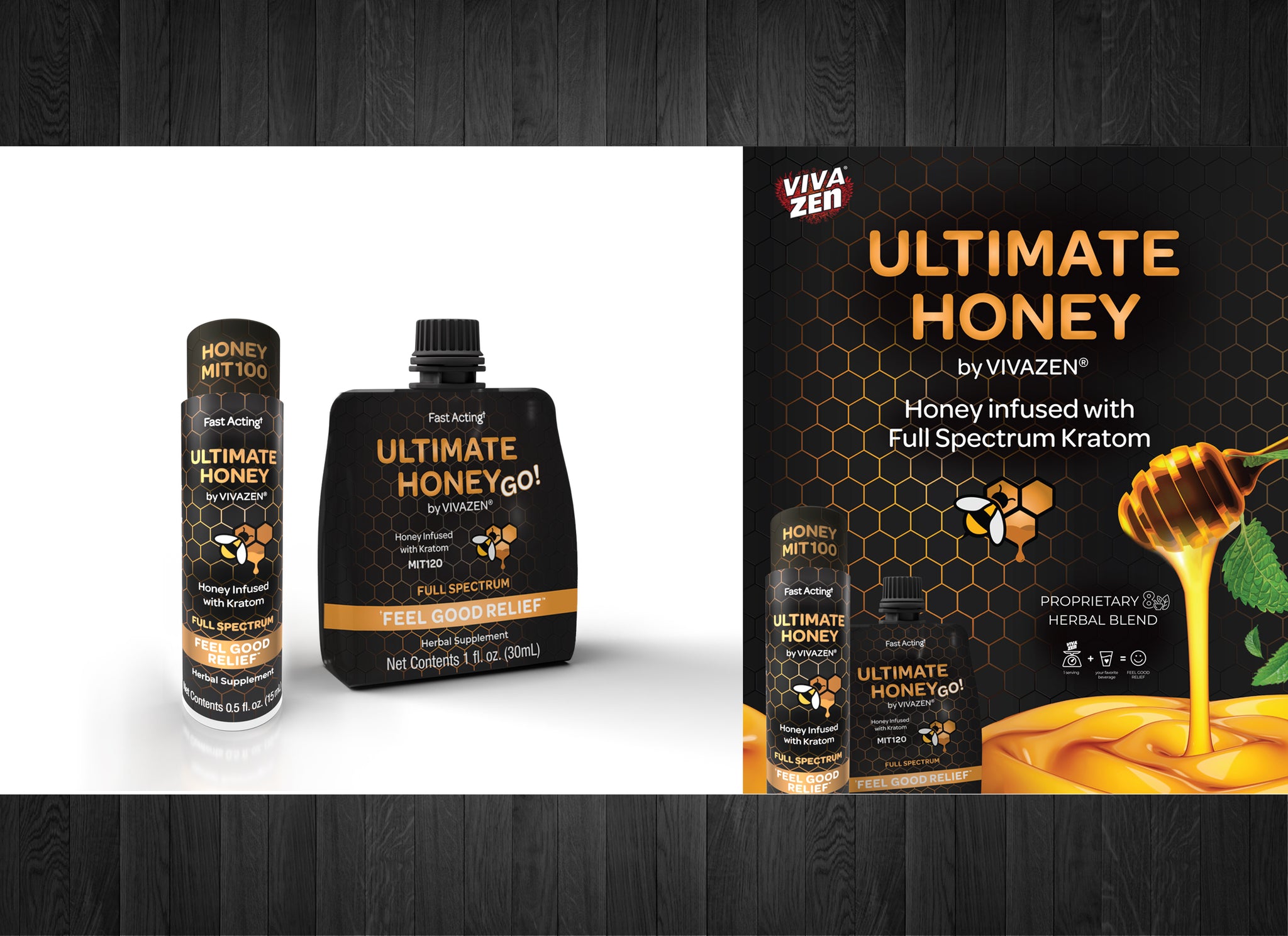 Vivazen - Packaging - Honey